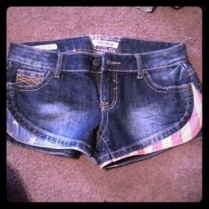 Super cute American flag shortie shorts